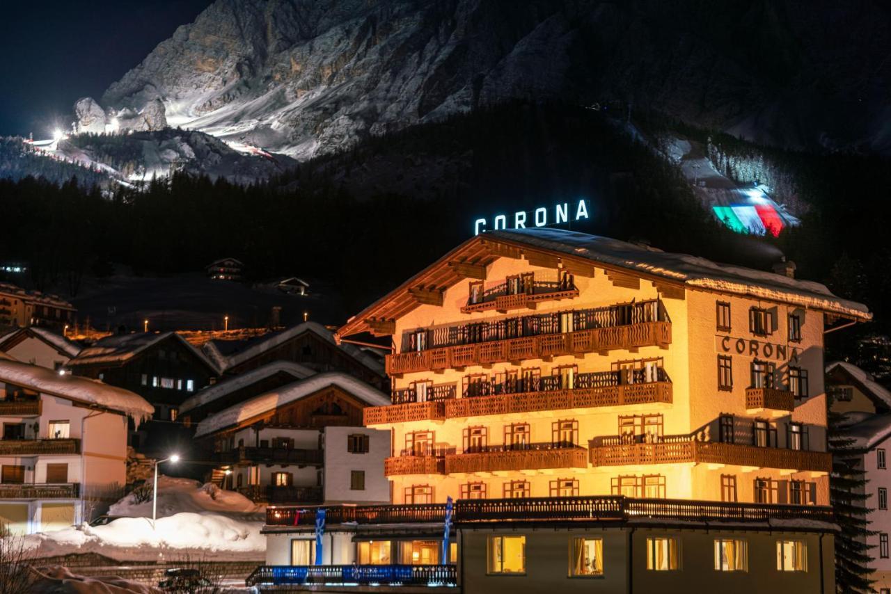 Hotel Corona Cortina dʼAmpezzo Zewnętrze zdjęcie